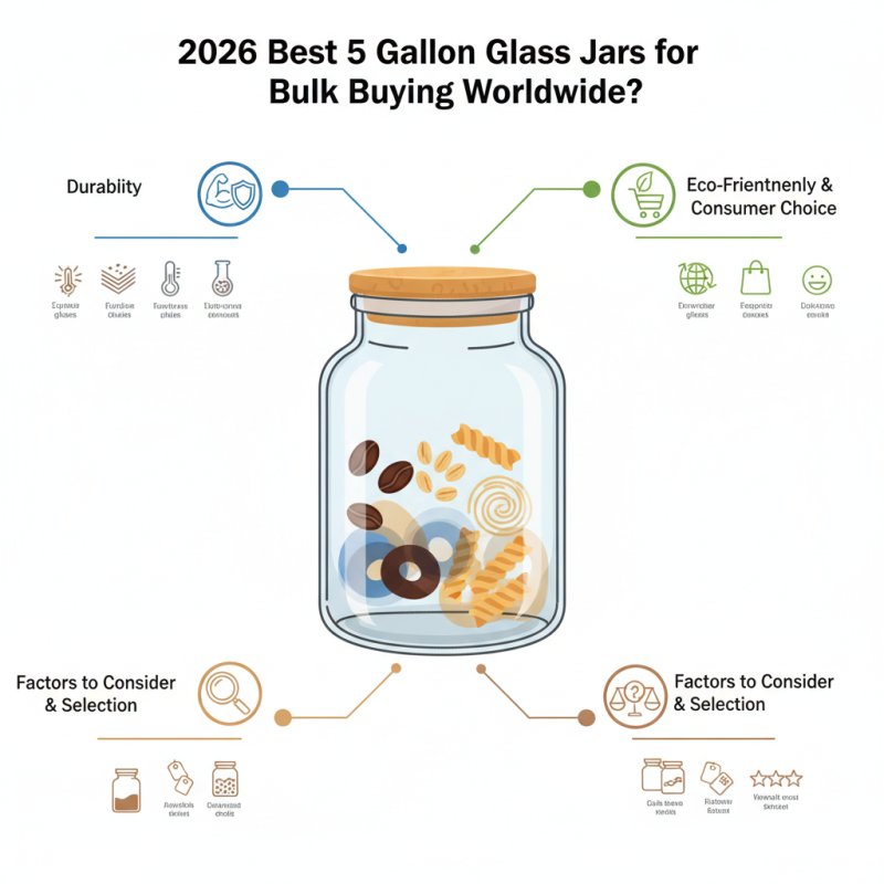 2026 Best 5 Gallon Glass Jars for Bulk Buying Worldwide?