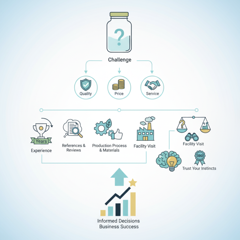 How to Find Reliable Glass Jar Manufacturers for Your Needs?