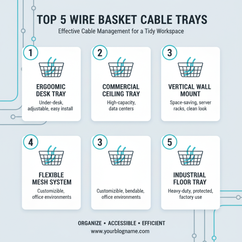 Top 5 Best Wire Basket Cable Trays for Organized Cable Management?