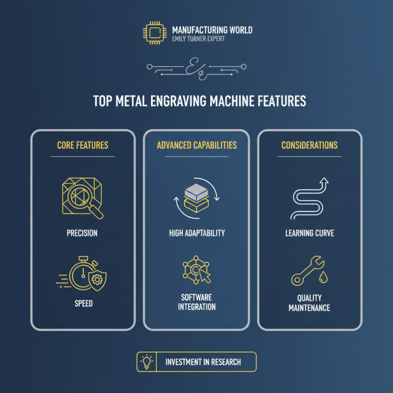 Top Metal Engraving Machine Features You Should Know?