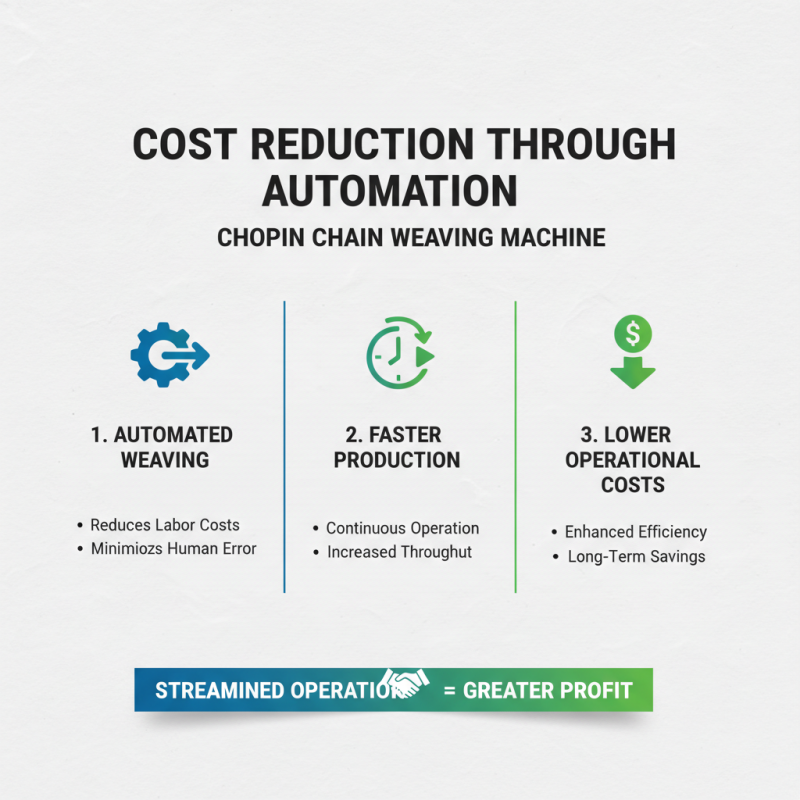 Top Benefits of Chopin Chain Weaving Machine for Manufacturers?