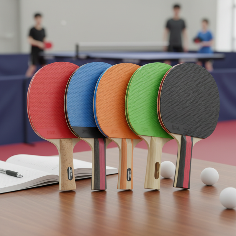 Top 5 Table Tennis Rackets for Beginners to Consider?