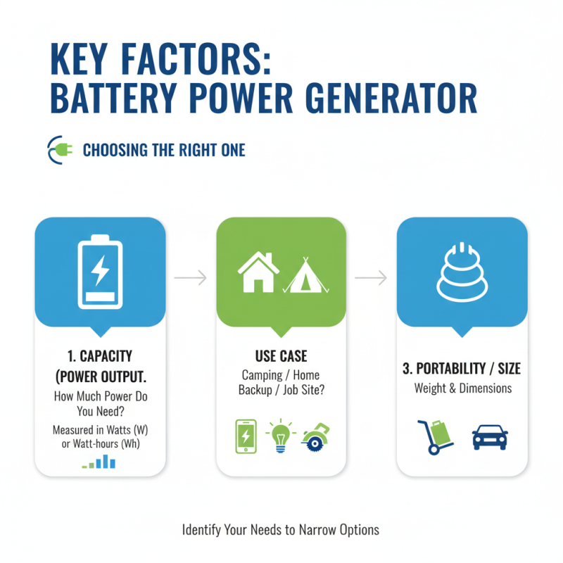2026 How to Choose the Best Battery Power Generator?