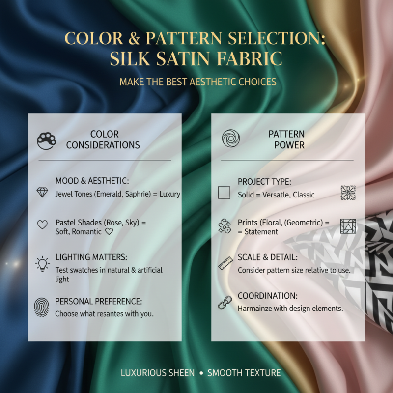 How to Choose the Best Silk Satin Fabric for Your Needs?