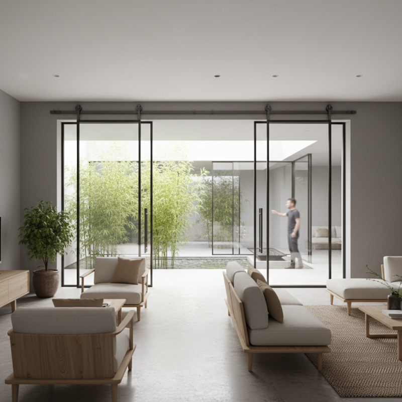 Exploring China Top Trends in Glass Barn Doors Manufacturing and Design?