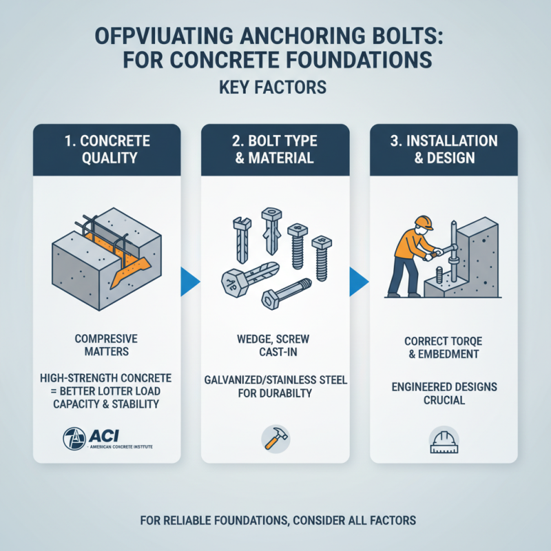 China Best Anchoring Bolts In Concrete Foundations for Ultimate Stability?