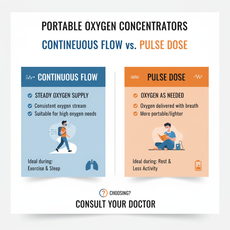 How to Choose the Best Continuous Flow Portable Oxygen Concentrator?