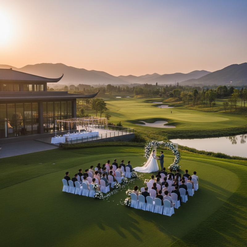 Discover the Best Golf Club Wedding Venues in China