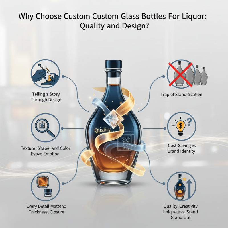 Why Choose Custom Glass Bottles For Liquor Quality and Design?