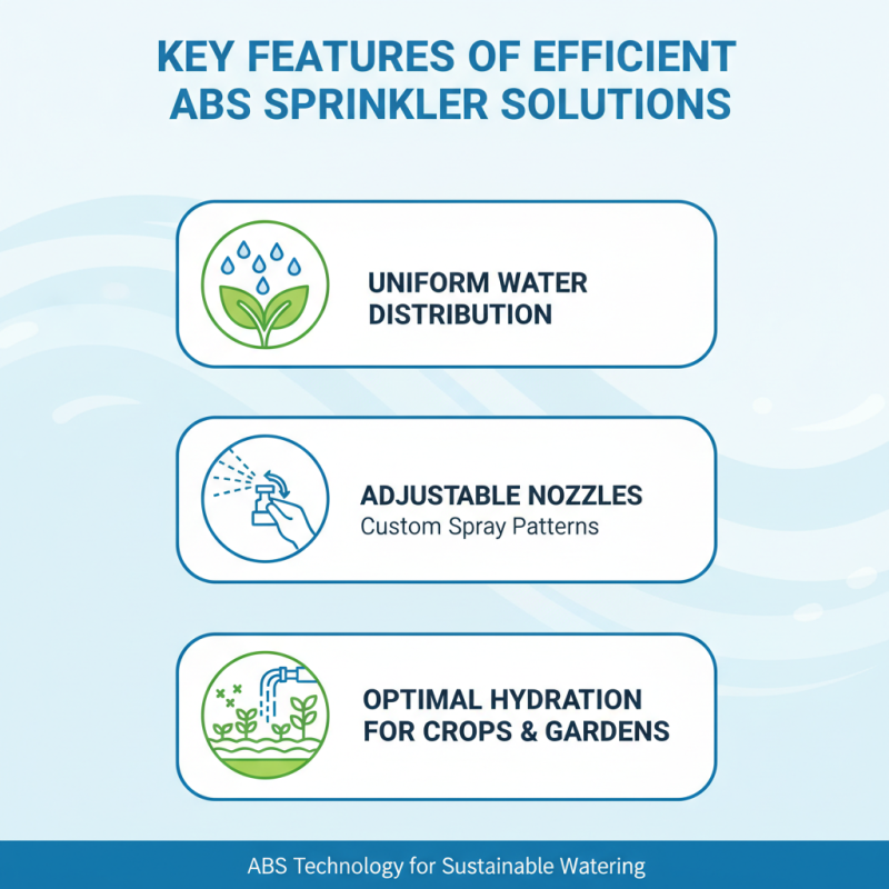 China Best Abs Sprinkler Solutions for Efficient Watering Systems?