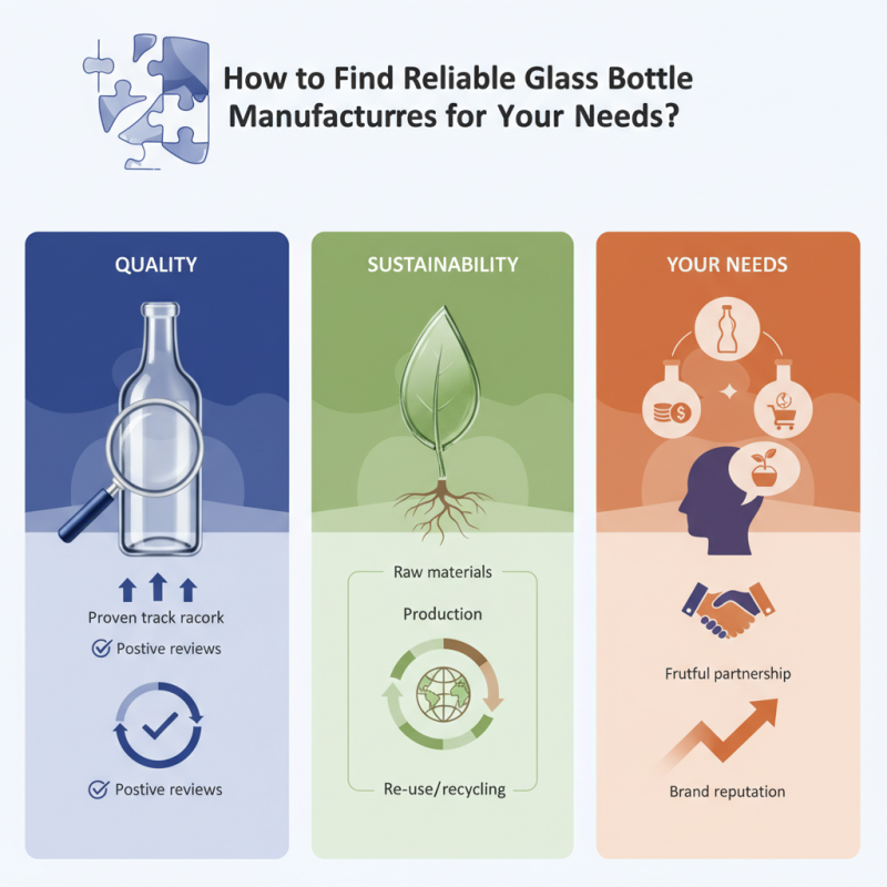 How to Find Reliable Glass Bottle Manufacturers for Your Needs?