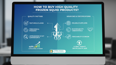 How to Buy High Quality Frozen Squid Products?