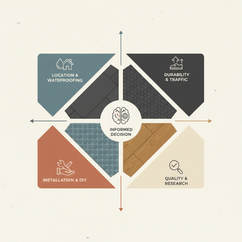 How to Choose the Best Rubber Vinyl Tiles for Your Needs?