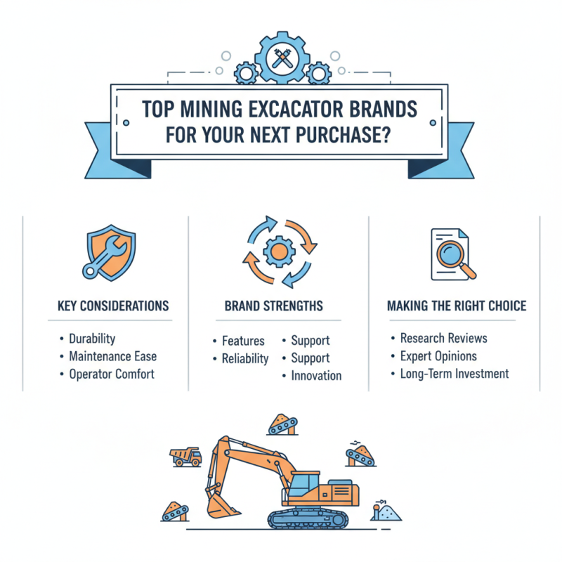 Top Mining Excavator Brands for Your Next Purchase?