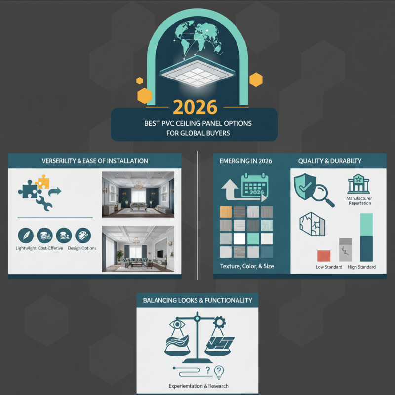 2026 Best PVC Ceiling Panel Options for Global Buyers?