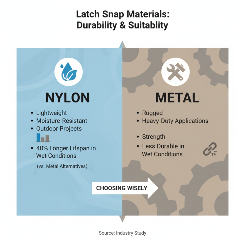 How to Choose the Right Latch Snap for Your Project?