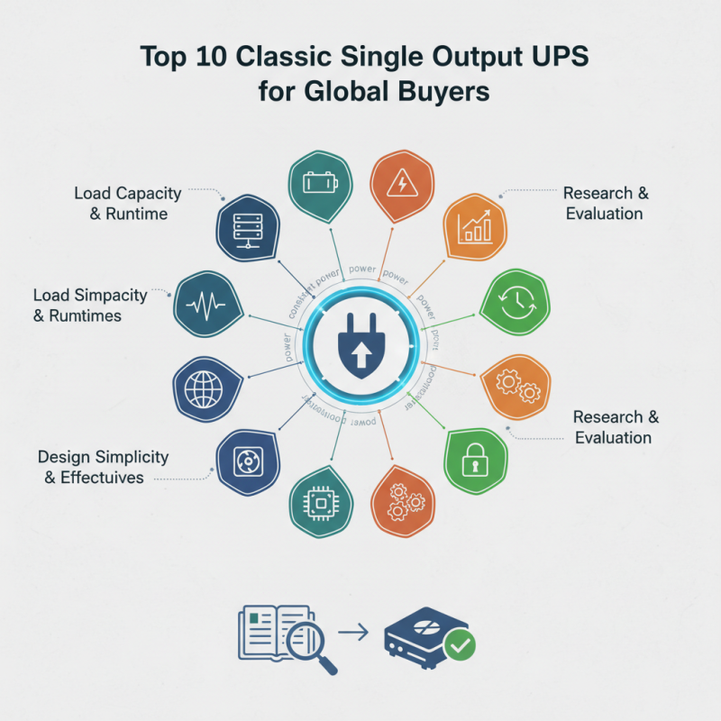 Top 10 Classic Single Output UPS for Global Buyers?