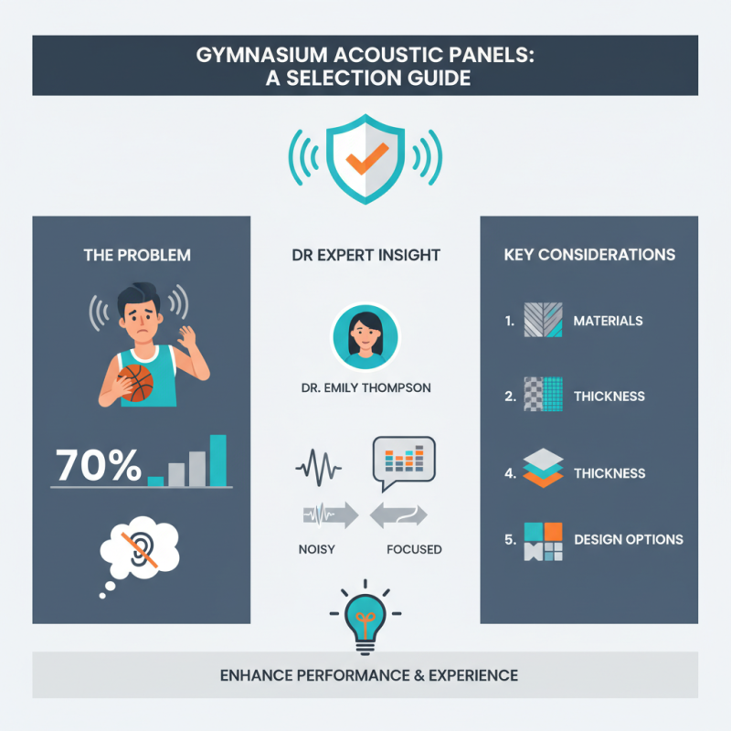 How to Choose the Best Gymnasium Acoustic Panels for Your Space?