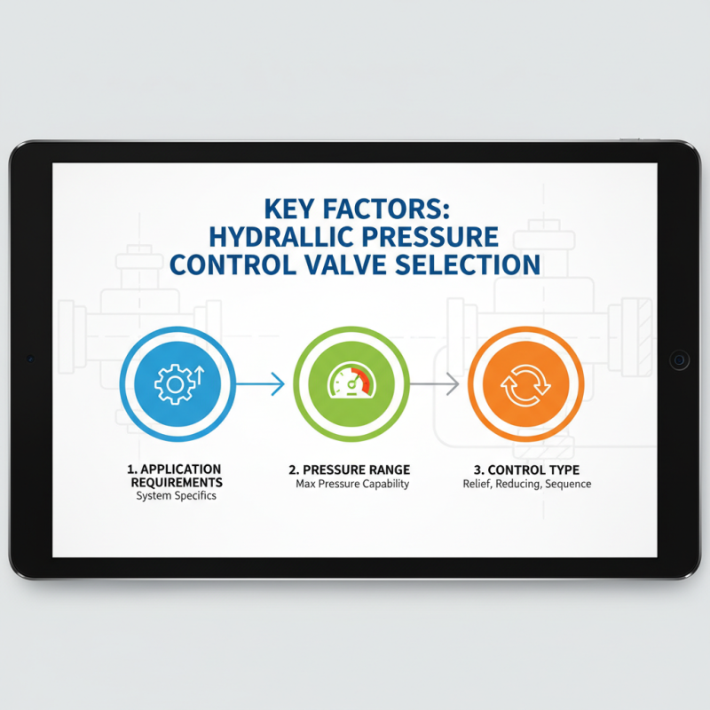 How to Choose the Right Hydraulic Pressure Control Valve?