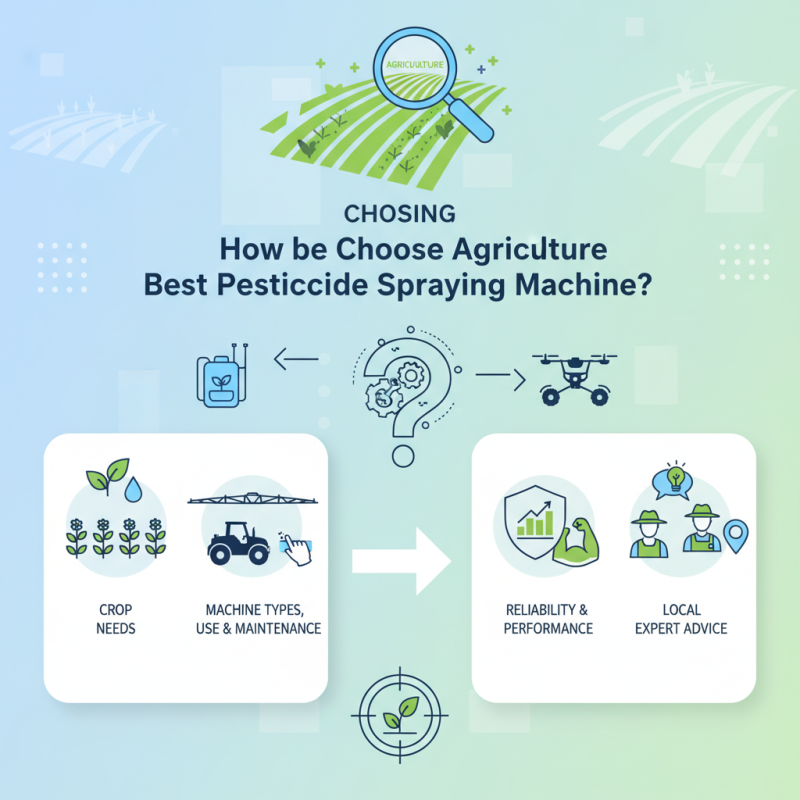 How to Choose the Best Agriculture Pesticide Spraying Machine?