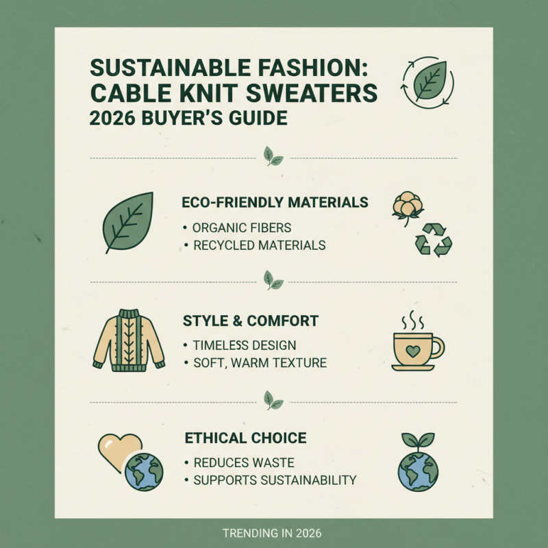 2026 Best Cable Knit Pullover Sweater Trends for Buyers?