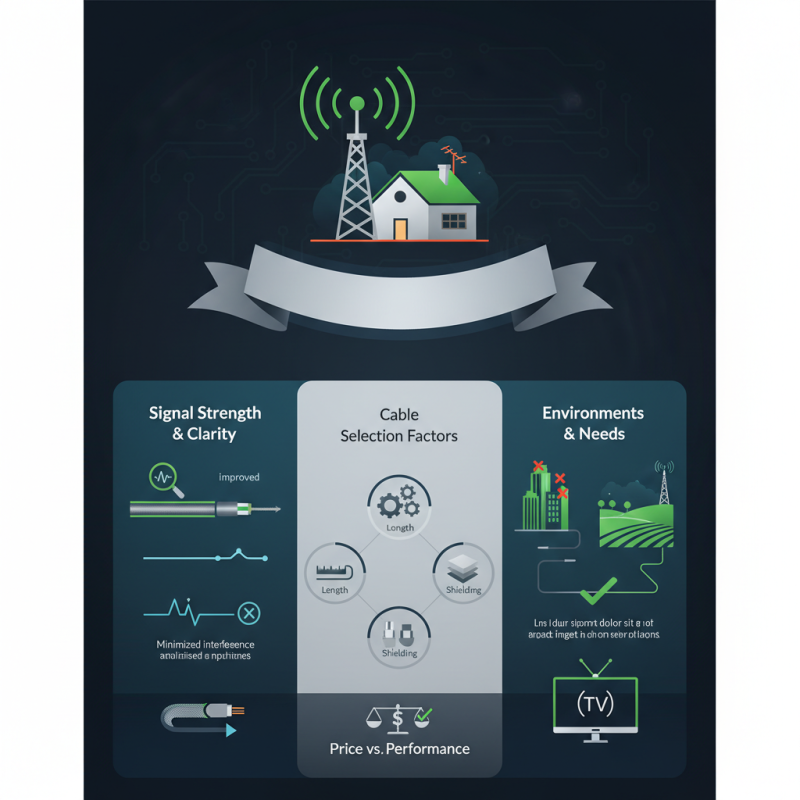 Best Antenna Cable Options for Superior Signal Quality and Performance?