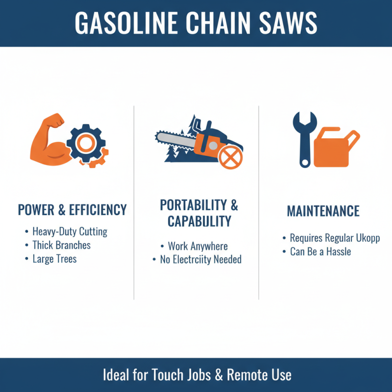 Best Gasoline Chain Saw for Efficient Cutting in 2026?