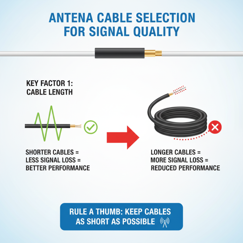 Best Antenna Cable Options for Superior Signal Quality and Performance?