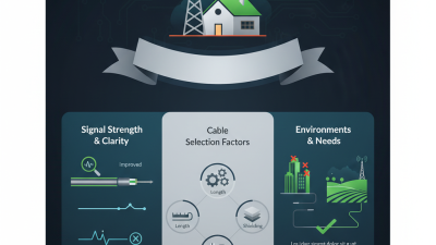 Best Antenna Cable Options for Superior Signal Quality and Performance?