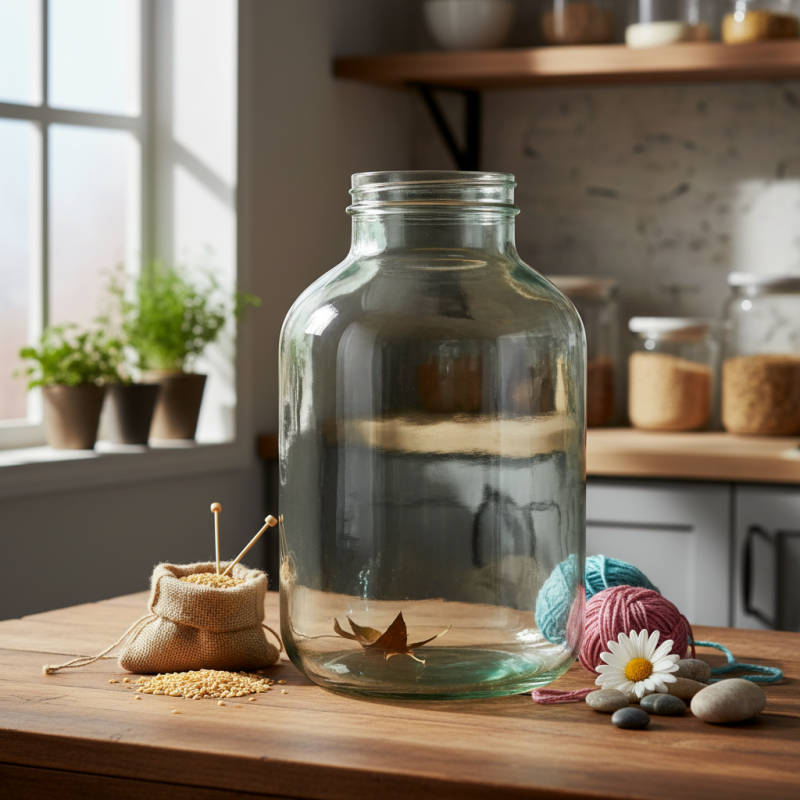 What is a 5 Gallon Glass Jar and Its Uses?