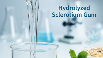 China Best Hydrolyzed Sclerotium Gum for Your Business Needs?