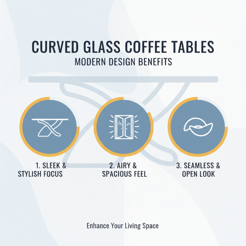 How to Choose Curved Glass Coffee Tables for Modern Living?