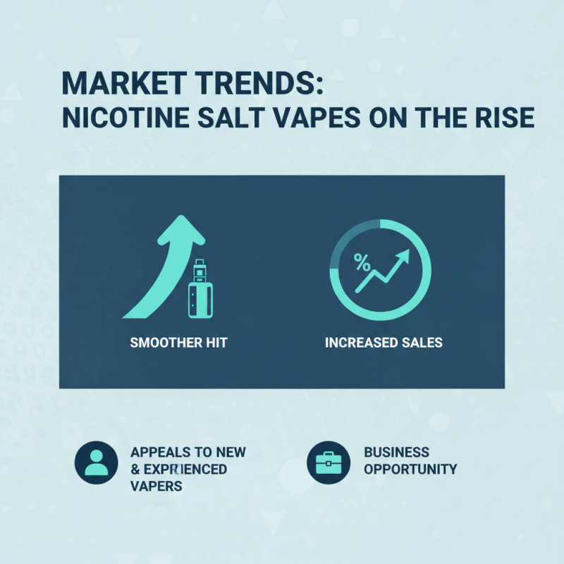 Why Choose Nicotine Salt Vape E-Liquid for Your Business?