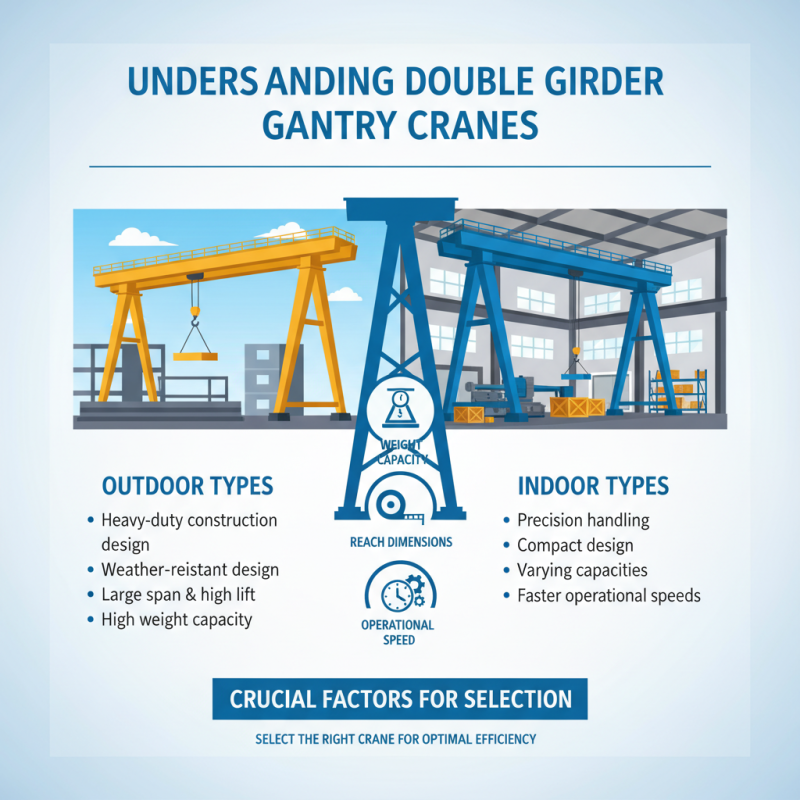 How to Choose the Right Double Girder Gantry Crane for Your Needs?