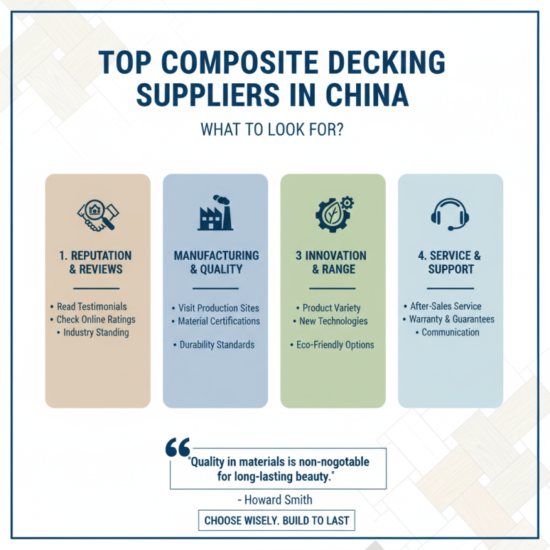 Top Composite Decking Suppliers in China What to Look For?