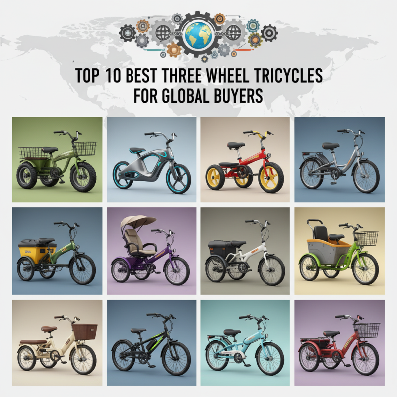 Top 10 Best Three Wheel Tricycles for Global Buyers?