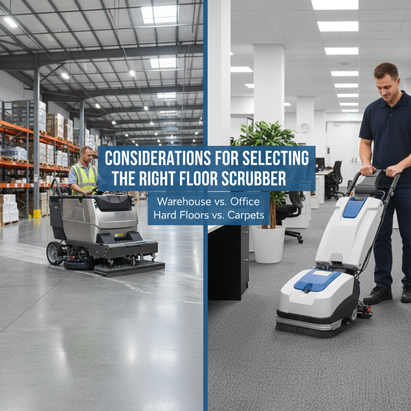 China Best Floor Scrubber Scrubbing Machine for Global Buyers?