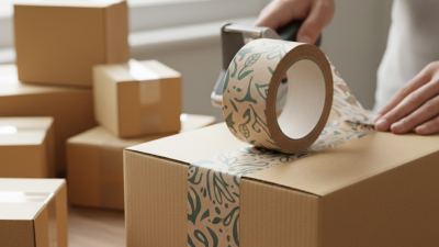 Top Tips for Choosing Printed Paper Packing Tape for Shipping