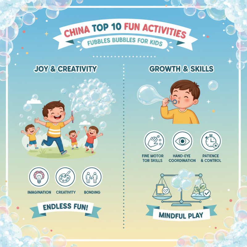 China Top 10 Fun Activities with Fubbles Bubbles for Kids