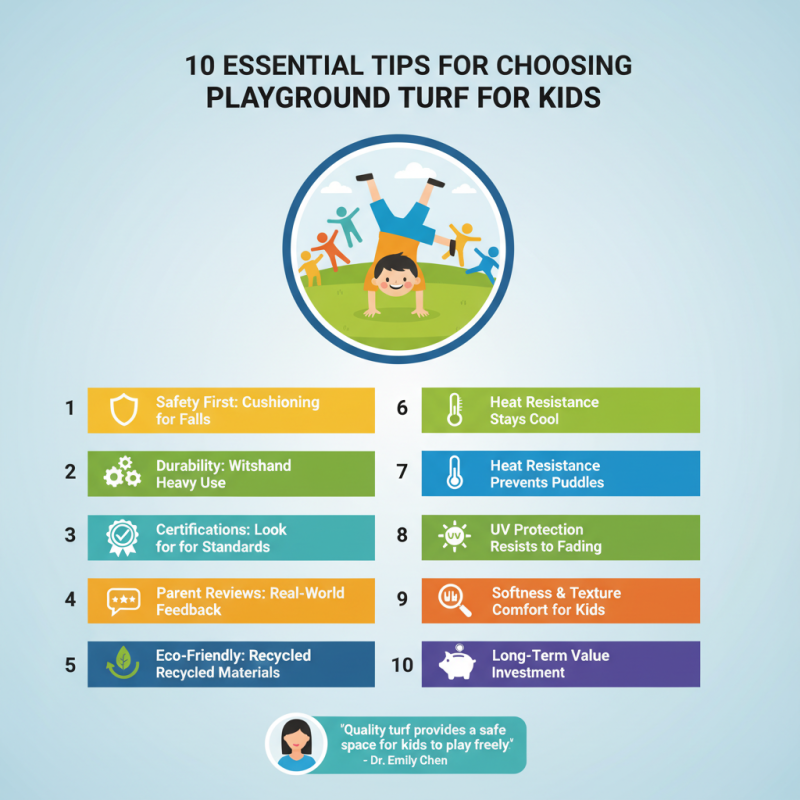 10 Essential Tips for Choosing the Best Playground Turf for Your Kids?