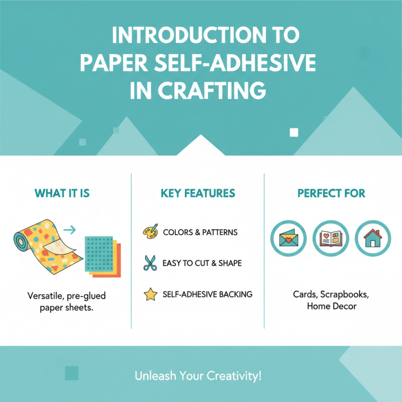How to Use Paper Self Adhesive for Your Craft Projects?