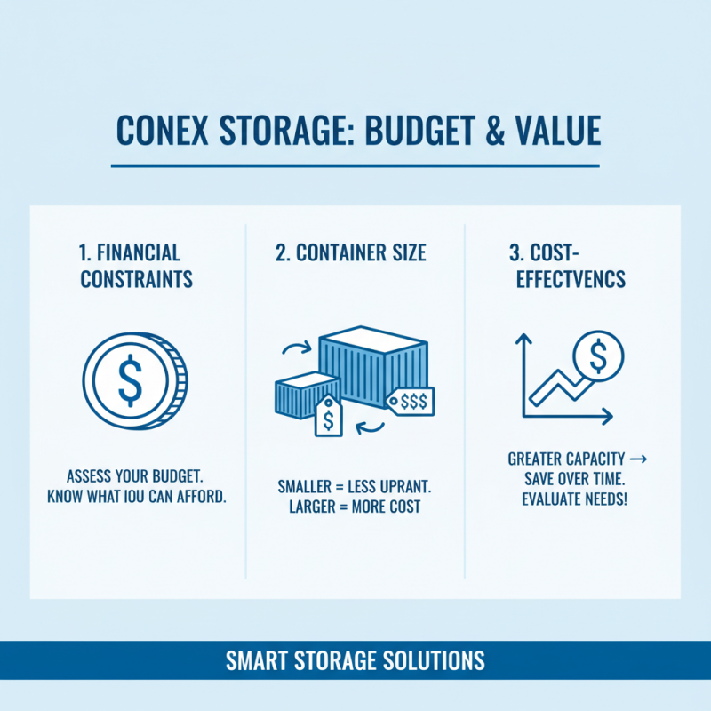 How to Choose the Right Conex Storage Containers for Your Needs?