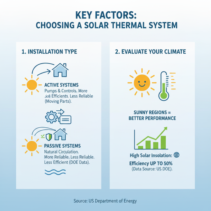 How to Choose the Best Solar Thermal System for Your Needs?