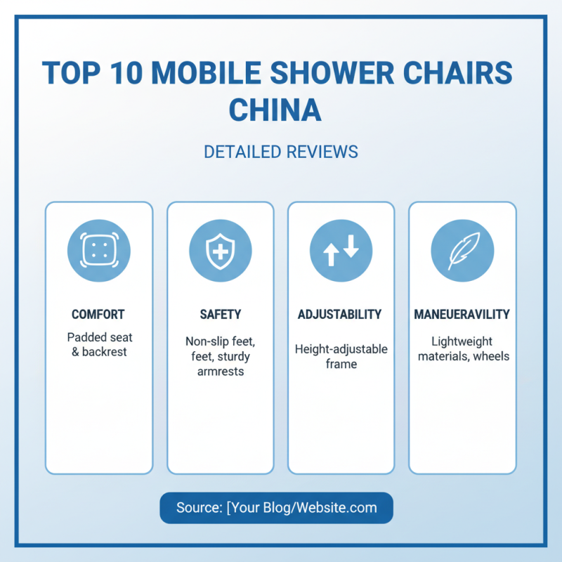 Top 10 Mobile Shower Chairs in China for Comfortable Bathing Solutions?