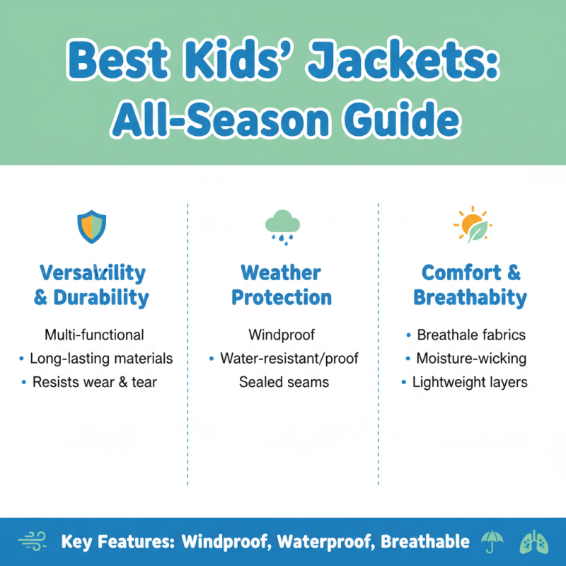 Best Kids Jackets for All Seasons and Weather?