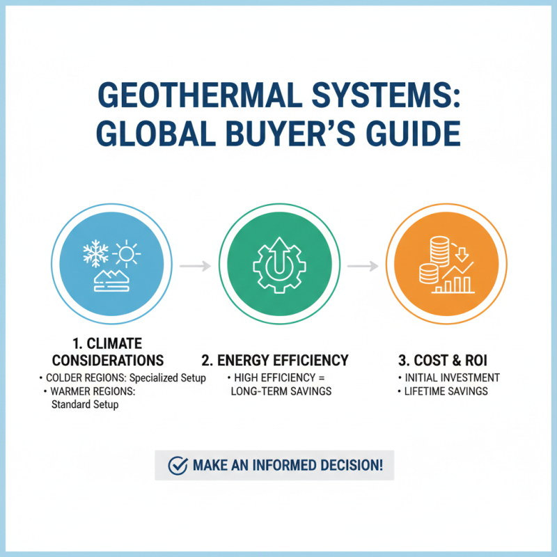 Top 5 Geothermal Systems for Global Buyers to Consider?