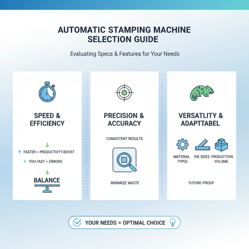 How to Choose the Best Automatic Stamping Machine for Your Needs?