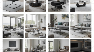 Top 10 Black Coffee Table Designs That Enhance Your Living Space?