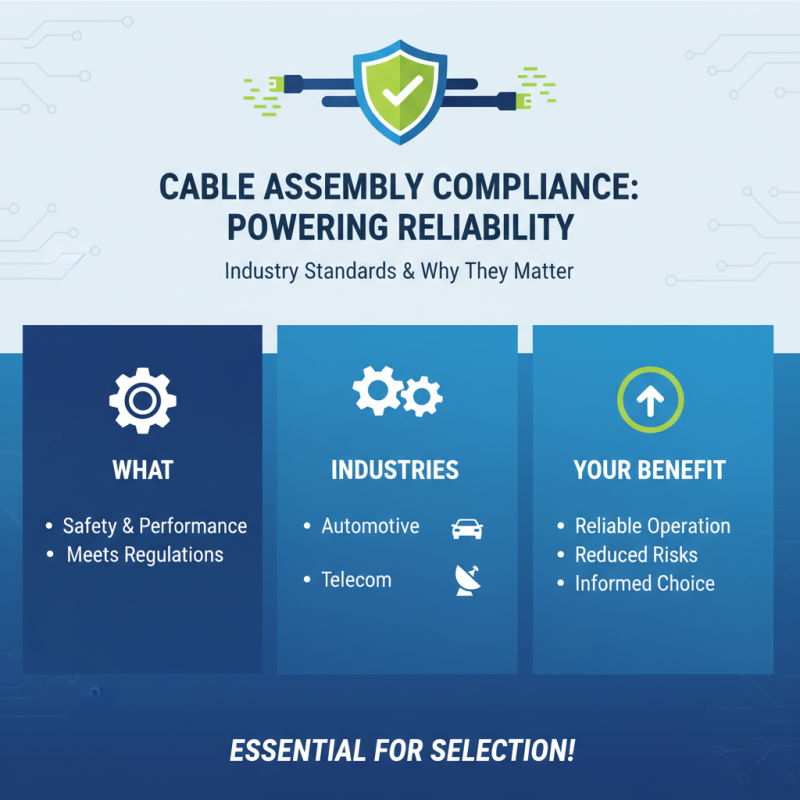 How to Choose the Right Cable Wire Assembly for Your Needs?