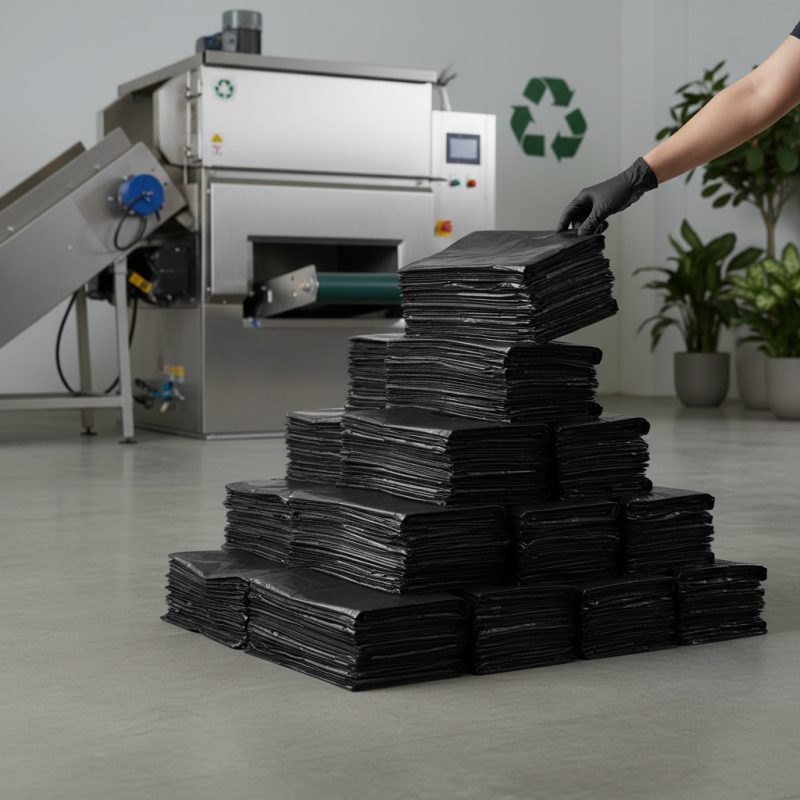 Top 10 Flat Black Garbage Bags for Efficient Waste Management Solutions?